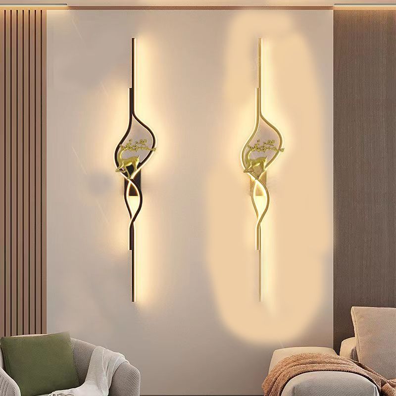 $60 Elegant 2 Lights Metal Wall Sconce with White Silica Gel Shade and Lampshade