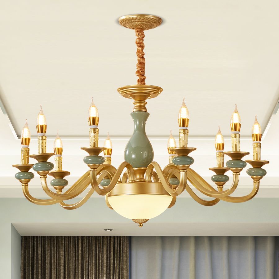 $165 Classicist Candelabra Chandelier Light with 11/9/7 Lights and Adjustable Chain